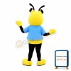 Cartoon Yellow Ant Mascot Adult Costume