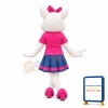 Pretty Pig Girl Cartoon Mascot Adult Costume