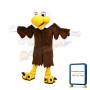 Bald Eagle Mascot Adult Costume With Big Mouth