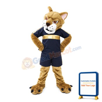 College Football Fierce Cougar Mascot Adult Costume