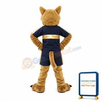 College Football Fierce Cougar Mascot Adult Costume