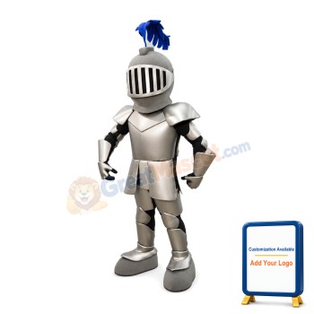 Golden Armor Knight Lightweight Mascot Costume