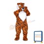 New Custom Made Long Fur Tiger Mascot Adult Costume