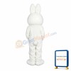 White Jumbo Bunny Mascot Adult Costume