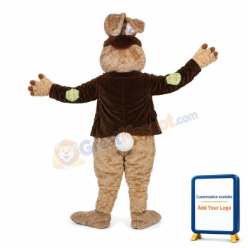 Patches The Rabbit Mascot Adult Costume
