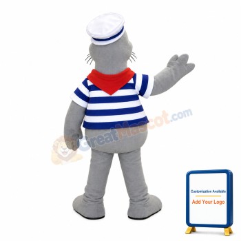 Lovely Sailor Seal Mascot Adult Costume