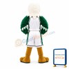 College Basketball Green Power Eagle Mascot Adult Costume