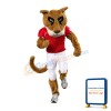 College Football Cougar Mascot Adult Costume