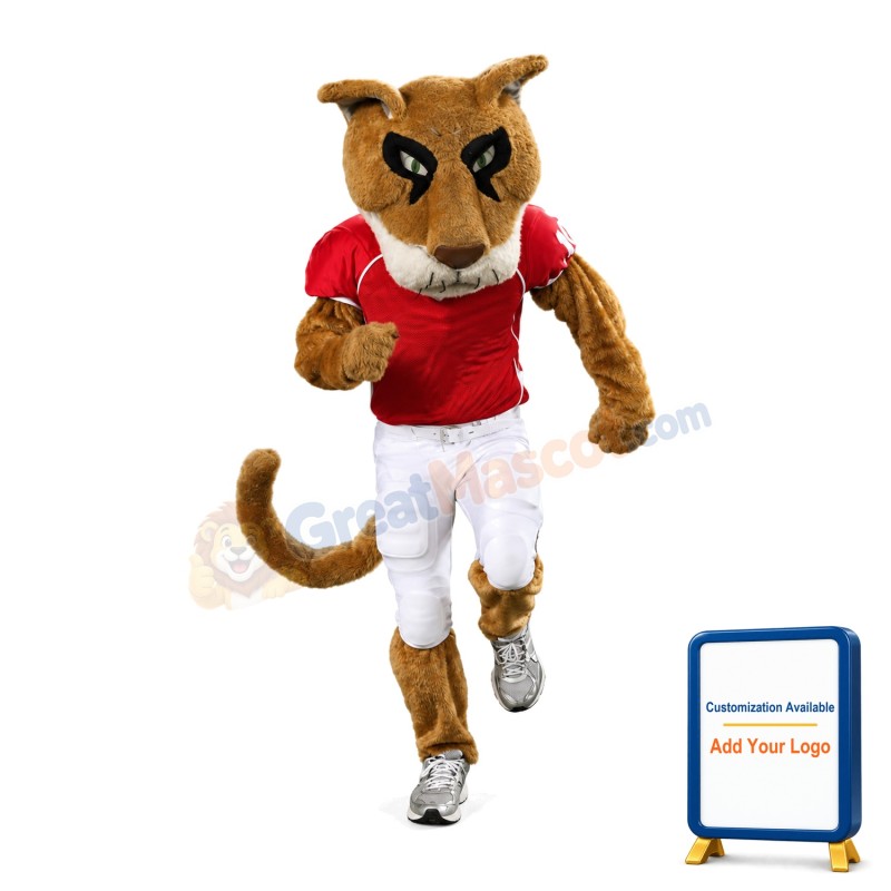 College Football Cougar Mascot Adult Costume