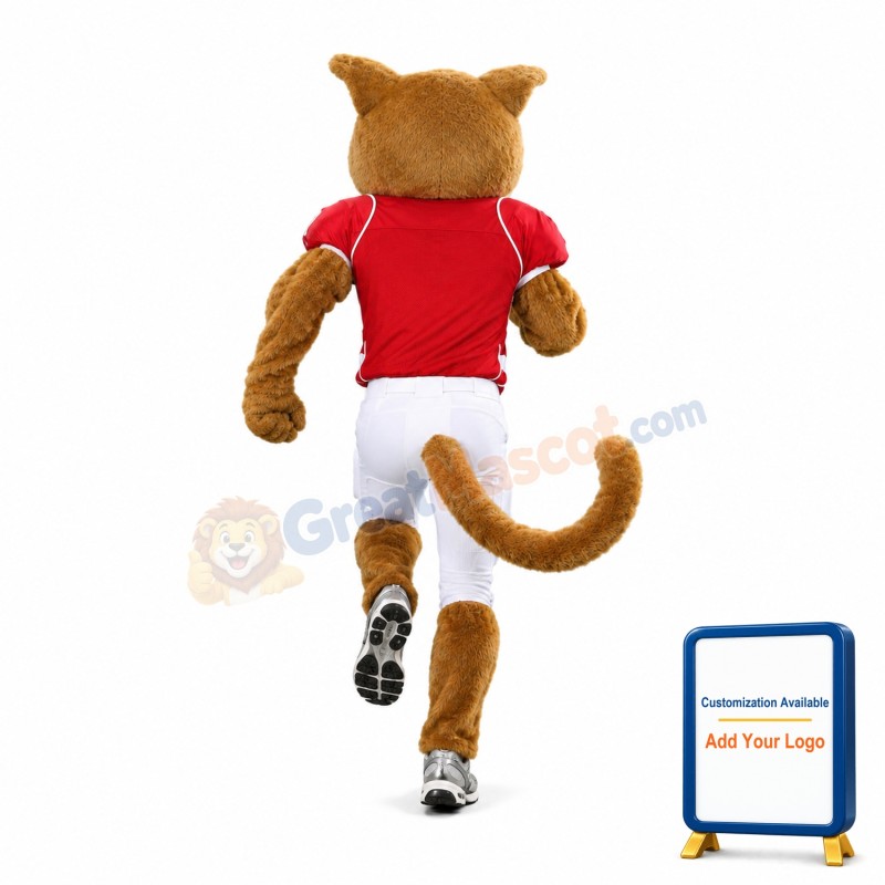 College Football Cougar Mascot Adult Costume