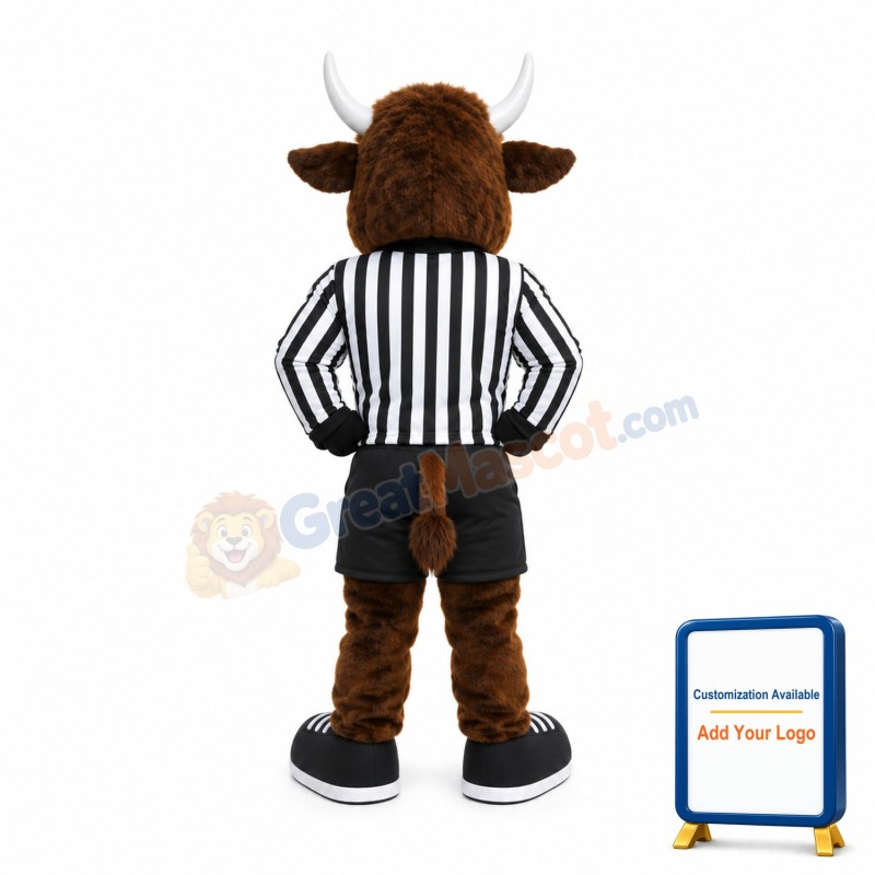 Power Bison Mascot Adult Costume