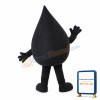 Slick Cartoon Oil Drop Mascot Adult Costume