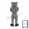 Fierce Power Gray Bear Mascot Costume