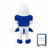 Fierce Power Rocket High School Mascot Costume