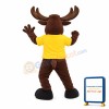 University Moose Mascot Costume