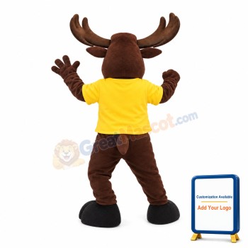University Moose Mascot Costume