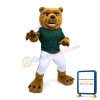 College Power Bear Mascot Costume
