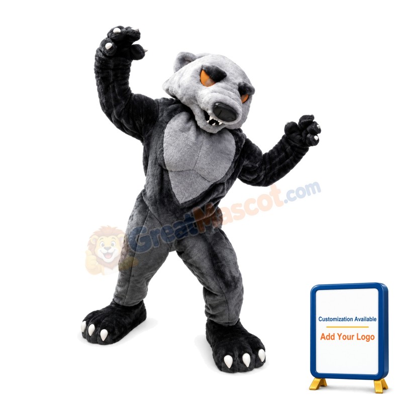 Power Fierce Badger Mascot Costume