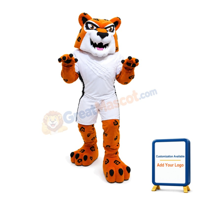 University Power Fierce Jaguar Mascot Costume
