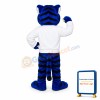 University Blue Tiger Mascot Costume