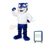 University Blue Tiger Mascot Costume