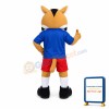 Soccer Fox Mascot Costume