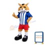 Soccer Fox Mascot Costume
