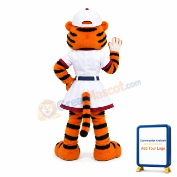 Baseball Tiger Lady Mascot Costume