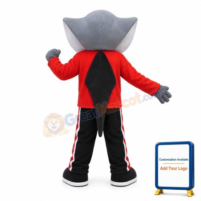 High School Football Stingray Mascot Costume