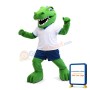 University Green Gator Mascot Costume