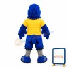 Soccer Blue Hawk Mascot Costume