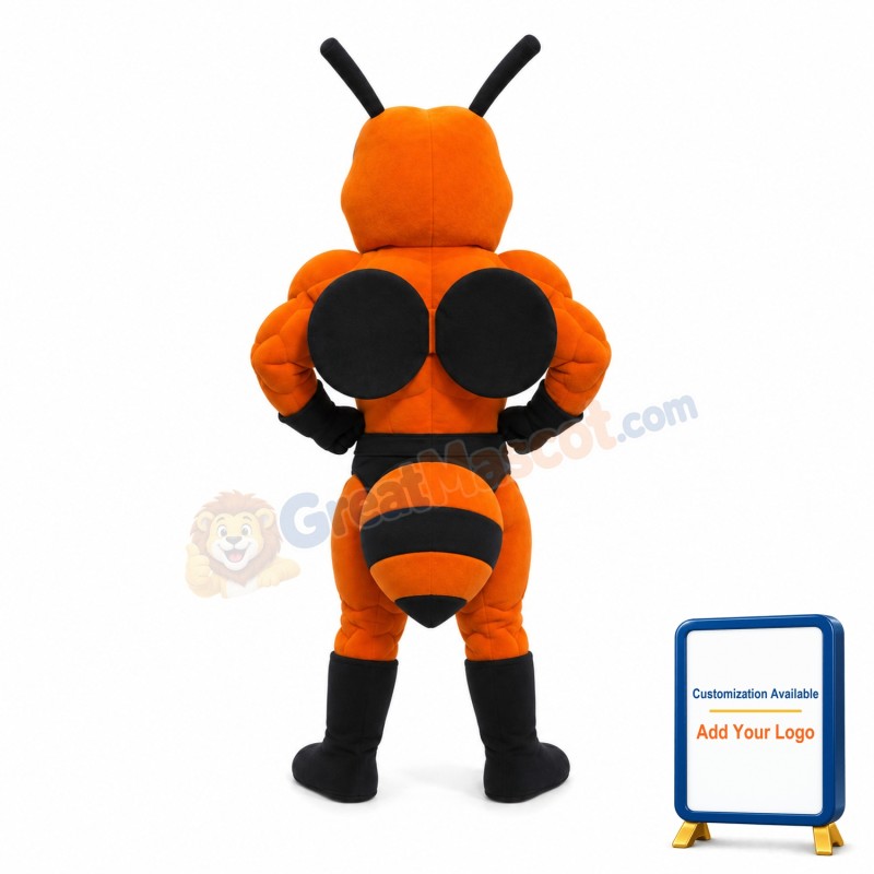 Power Yellowjacket High School Mascot Costume