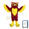 Red Owl Mascot Adult Costume
