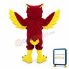 Red Owl Mascot Adult Costume