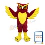 Red Owl Mascot Adult Costume
