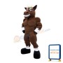 Power Brown Mustang Animal Mascot Costume