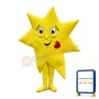 Deluxe Cartoon Star Mascot Costume