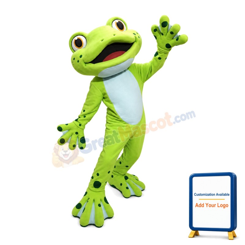 New Custom Made Frog Mascot Adult Costume