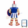 Blue Trojan Warrior Mascot Costume