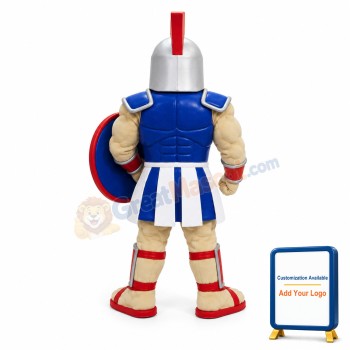Blue Trojan Warrior Mascot Costume