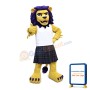 College Highlander Lion Mascot Costume