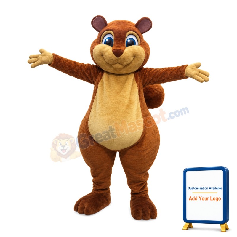 Lovely Squirrel Mascot Costume
