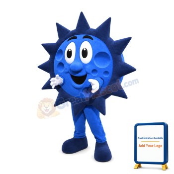 Lightweight Cartoon Flu Bug Mascot Adult Costume