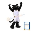 University Black Panther Animal Mascot Costume
