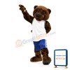 University Brown Bear Mascot Costume