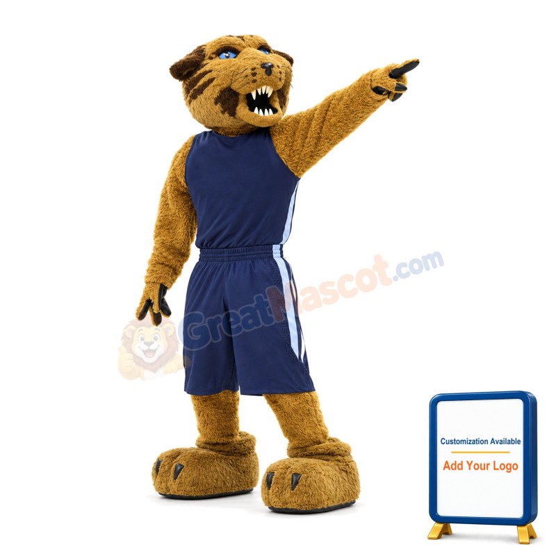 University Fierce Wildcats Mascot Costume