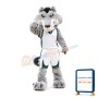 University Fierce Wolf Mascot Costume