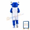 College Blue Power Buffalo Mascot Costume