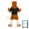 University Brown Falcon Mascot Adult Costume