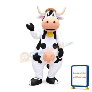 Dairy Cattle Mascot Costume